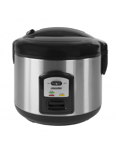 Mesko Rice cooker MS 6411 1000 W 1.5 L Black/Stainless steel