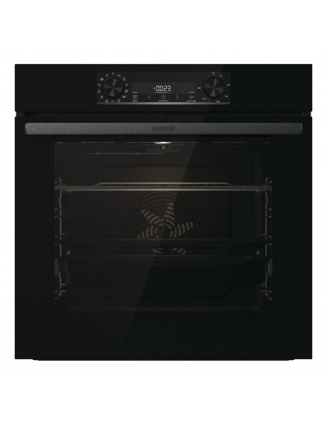 Gorenje Oven BOS6737E06FBG 77 L Multifunctional EcoClean Mechanical control Steam function Height 59.5 cm Width 59.5 cm Black