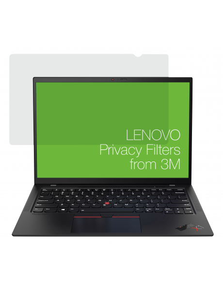 LENOVO 14.0 INCH 1610 PRIVACY FILTER FOR T14 G3/X1 CARBON G9 WITH COMPLY ATTACHMENT FROM 3M