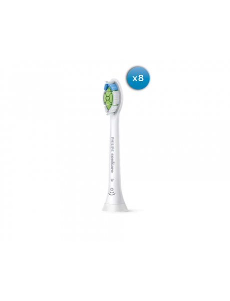 Philips | HX6068/12 Sonicare W2 Optimal | Toothbrush Heads | Heads | For adults and children | Number of brush heads included 8 | Number of teeth brushing modes Does not apply | Sonic technology | White