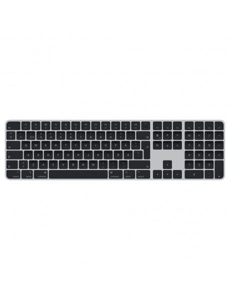 Magic Keyboard with Touch ID and Numeric Keypad for Mac models with Apple silicon - Black Keys - Swedish