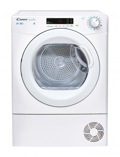Candy Tumble Dryer CSOE C8DG-S Energy efficiency class B, Front loading, 8 kg, Condensation, LCD, Depth 58.5 cm, White