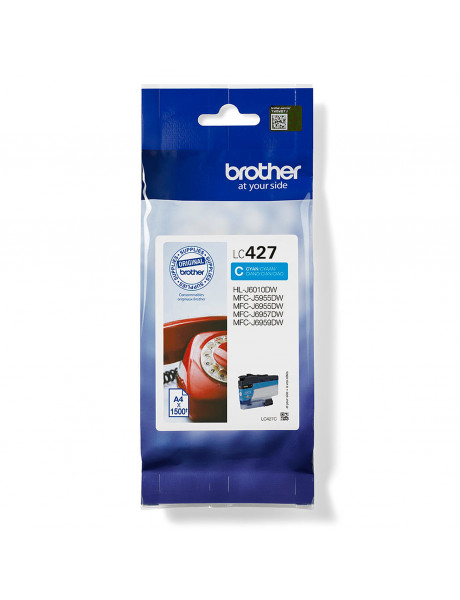 Brother LC427C | Ink Cartridge | Cyan