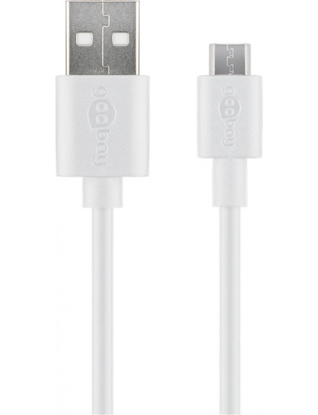 Goobay | 43837 | USB-A 2.0 to Micro-USB USB 2.0 male (type A) | USB 2.0 micro male (type B)