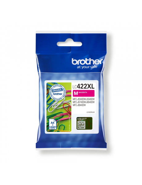 Brother LC422XLM | Ink Cartridge | Magenta