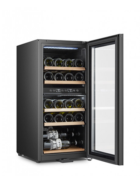 Adler | Wine Cooler | AD 8080 | Energy efficiency class G | Free standing | Bottles capacity 24 | Cooling type Compressor | Black