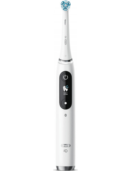 Oral-B Electric toothbrush iO9 Series 9N Rechargeable, For adults, Number of brush heads included 1, Number of teeth brushing modes 7, White Alabaster