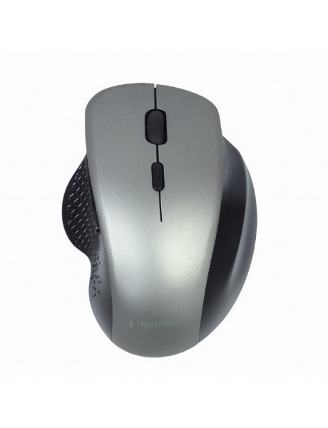 Gembird | Wireless Optical mouse | MUSW-6B-02-BG | Optical mouse | USB | Black-Spacegrey