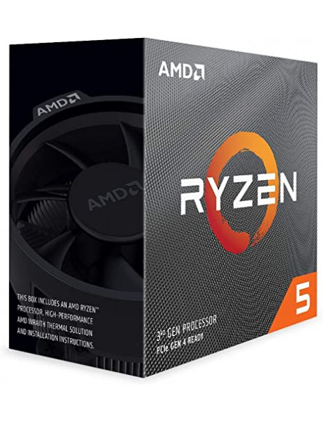 AMD  Ryzen 5 3600, 3.6 GHz, AM4, Processor threads 12, Packing Retail, Processor cores 6, Component for Desktop