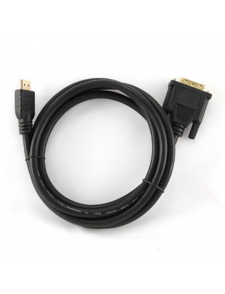 Gembird monitoriaus kabelis HDMI/DVI-DM (18+1) 1.8m | Cablexpert | HDMI to DVI-D | 1.8 m