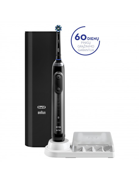 Oral-B Electric Toothbrush Genius X 20000N For adults, Rechargeable, Operating time 12 weeks min, Teeth brushing modes 6, Number of brush heads included 1, Black