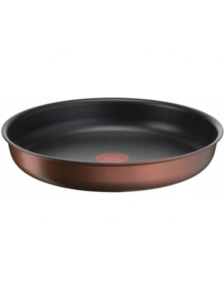 TEFAL Frying Pan L7600653 Ingenio Eco Respect Frying, Diameter 28 cm, Suitable for induction hob, Removable handle, Copper