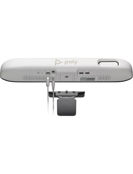 Poly Studio R30, Audio/Video USB Bar, with auto-track 120-deg FOV 4K Camera, Integrated speaker and microphone R30