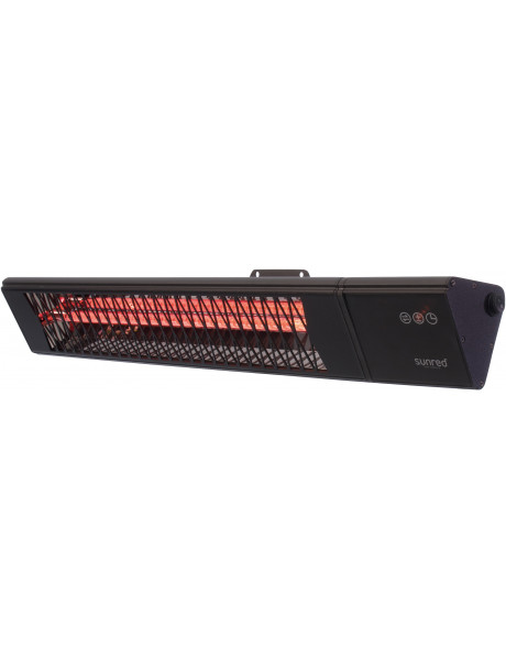 SUNRED | Heater | PRO25W-SMART, Triangle Dark Smart Wall | Infrared | 2500 W | Number of power levels | Suitable for rooms up to  m² | Black | IP55