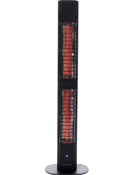SUNRED | Heater | RD-DARK-3000L, Valencia Dark Lounge | Infrared | 3000 W | Number of power levels | Suitable for rooms up to  m² | Black | IP55