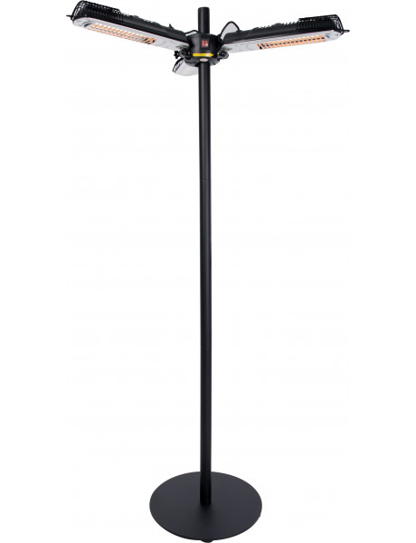 SUNRED | Heater | PH10, Bright Parasol | Infrared | 2000 W | Number of power levels | Suitable for rooms up to  m² | Black/Silver | IP34