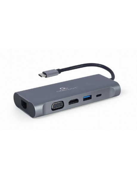 I/O ADAPTER USB-C TO HDMI/USB3/7IN1 A-CM-COMBO7-01 GEMBIRD