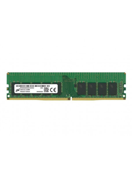 Server Memory Module|MICRON|DDR4|16GB|UDIMM/ECC|3200 MHz|CL 22|1.2 V|MTA9ASF2G72AZ-3G2R