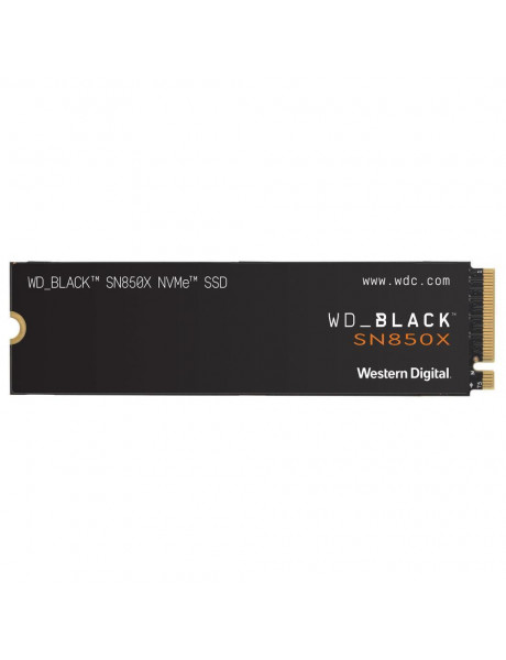SSD|WESTERN DIGITAL|Black SN850X|2TB|M.2|PCIE|NVMe|Write speed 6600 MBytes/sec|Read speed 7300 MBytes/sec|2.38mm|TBW 1200 TB|WDS200T2X0E