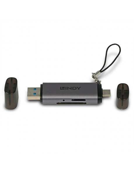 MEMORY READER USB3.2 C & A SD/43335 LINDY