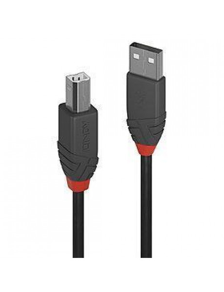 CABLE USB2 A-B 7.5M/ANTHRA 36676 LINDY