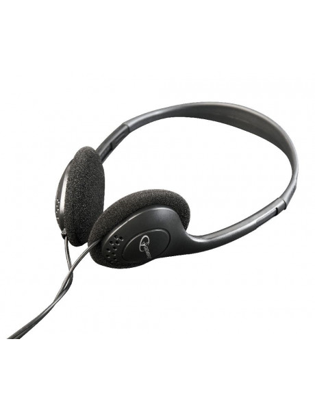 Cablexpert | MHP-123 Stereo headphones with volume control | On-Ear 3.5 mm | Black
