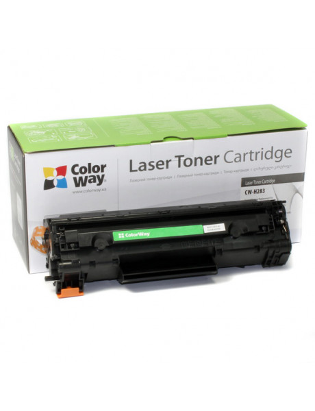 Toneris ColorWay Toner Cartridge, Black, HP CF283A