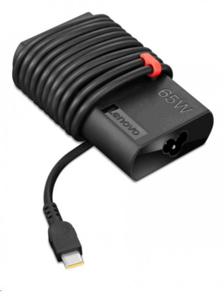 Lenovo ThinkPad 65W Slim The ThinkPad 65W Slim AC Adapter – USB Type-C is the new adapter designed with slimmer size and cable management. It is your perfect replacement or spare power adapter for your ThinkPad notebooks. AC Adapter USB Type-C