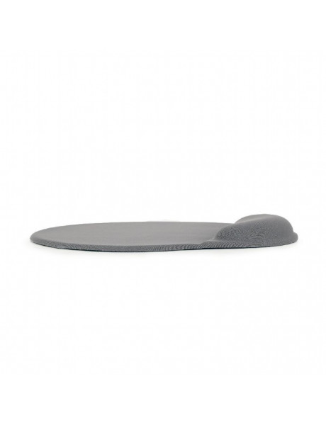 Gembird MP-GEL-GR Gel mouse pad with wrist support, grey Comfortable  Grey, Gel mouse pad