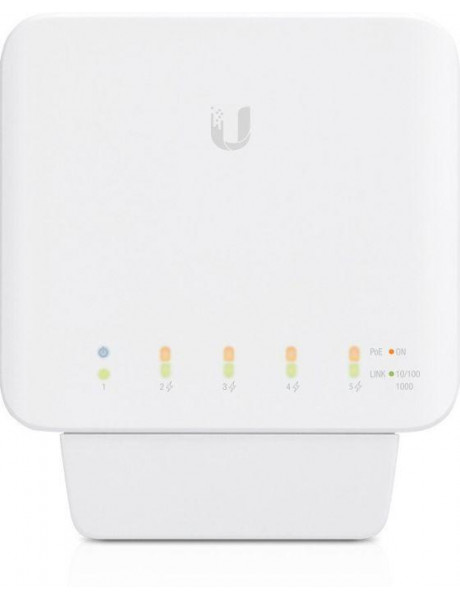 Ubiquiti USW-Flex Indoor/outdoor 5Port Poe Gigabit Switch with 802.3bt Input Power Support | Ubiquiti