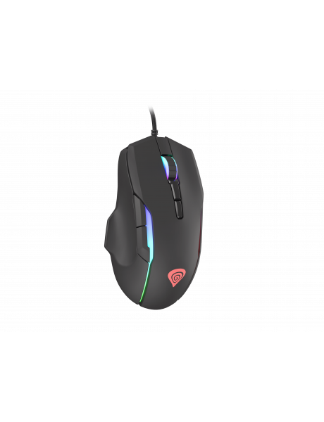 GENESIS Xenon 220 Gaming Mouse, 500 - 6400DPI, Wired, Black | Genesis