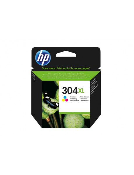 HP 304XL Tri-color Ink Cartridge Blister