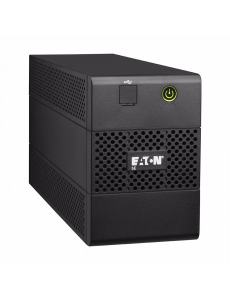 Eaton 5E 850VA/480W line-interactive, 1 Schuko (DIN) + 2 IEC C13 (10A), USB