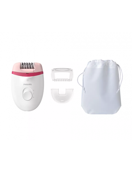 Philips Satinelle Essential Corded compact epilator BRE255/00 With opti-light for legs + 3 accessories