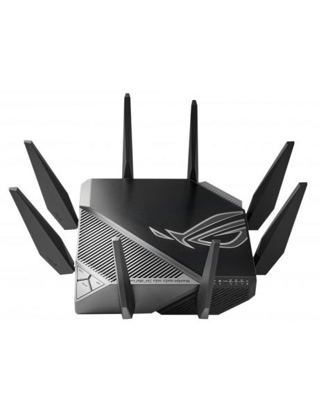 Asus | Wi-Fi 6 Tri-Band Gigabit Gaming Router | ROG GT-AXE11000 Rapture | 802.11ax | 1148+4804+4804 Mbit/s | 10/100/1000/2500 Mbit/s | Ethernet LAN (RJ-45) ports 5 | Mesh Support Yes | MU-MiMO Yes | No mobile broadband | Antenna type External | 2xUSB 3.2 
