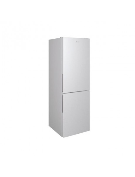Candy Refrigerator CCE3T618ES Energy efficiency class E, Free standing, Combi, Height 185 cm, No Frost system, Fridge net capacity 222 L, Freezer net capacity 119 L, Display, 39 dB, Silver