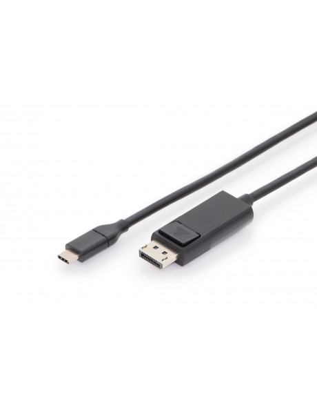 Digitus | USB-C | DisplayPort | USB Type-C adapter cable | USB-C to DP | 2 m