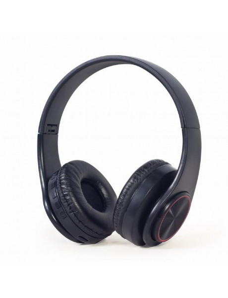Gembird | BHP-LED-01 | Stereo Headset with LED Light Effects | Bluetooth | On-Ear | Wireless | Black