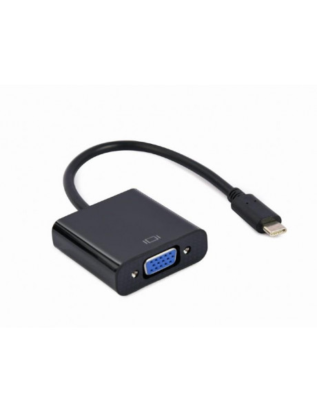 I/O ADAPTER USB-C TO VGA/A-CM-VGAF-01 GEMBIRD