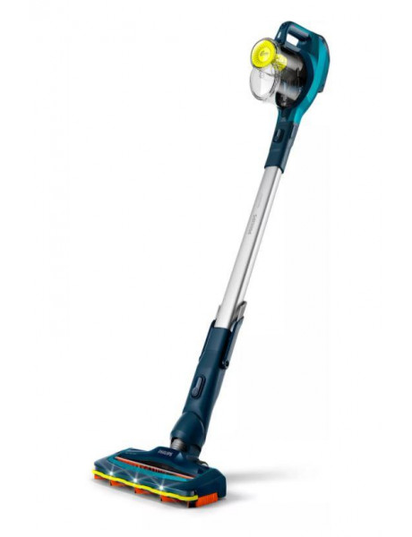 Philips SpeedPro rechargeable vacuum cleaner - broom FC6727/01, 180° suction nozzle, 21.6 V, up to 40 min., LED lamps on the nozzle, Small Turb. brush, supplement. Filter