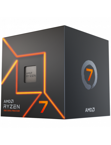 CPU|AMD|Desktop|Ryzen 7|7700|Raphael AM5|3800 MHz|Cores 8|32MB|Socket SAM5|65 Watts|GPU Radeon|BOX|100-100000592BOX