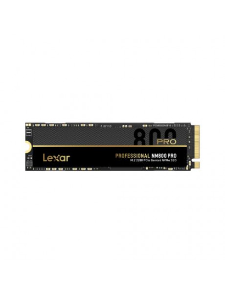 Lexar | NM800 PRO | 1000 GB | SSD form factor M.2 2280 | SSD interface M.2 NVMe 1.4 | Read speed 7500 MB/s | Write speed 6300 MB/s