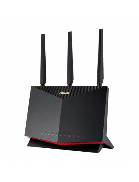 Dual Band WiFi 6 Gaming Router | RT-AX86U Pro | 802.11ax | 4804+861 Mbit/s | 10/100/1000 Mbit/s | Ethernet LAN (RJ-45) ports 5 | Mesh Support Yes | MU-MiMO Yes | No mobile broadband | Antenna type 3xExternal and 1xInternal | month(s)