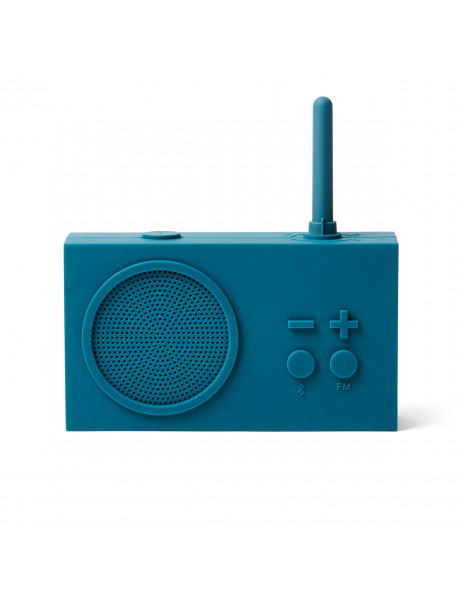 LEXON FM radio and wireless speaker TYKHO3 Portable, Wireless connection, Duck Blue, Bluetooth