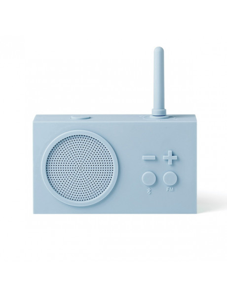 LEXON FM radio and wireless speaker TYKHO3 Portable, Wireless connection, Light Blue, Bluetooth