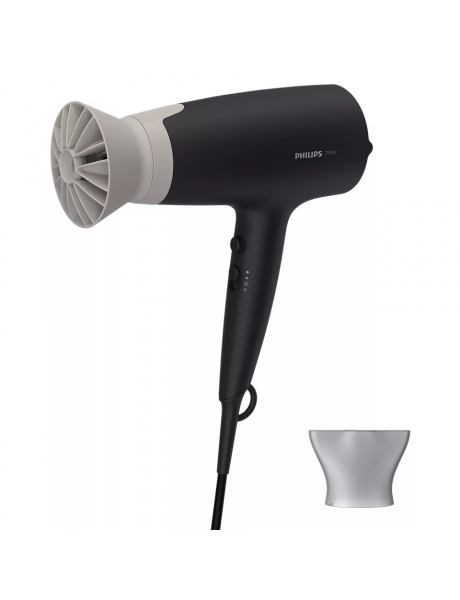 Philips Hair Dryer BHD341/30 ThermoProtect  2100 W, Number of temperature settings 6, Black/Grey