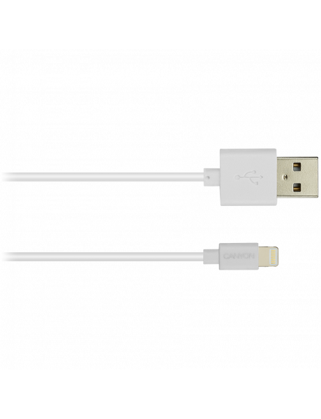 CNS-MFICAB01W CANYON MFI-1, CNS-MFICAB01W Ultra-compact MFI Cable, certified by Apple, 1M length, 2.8mm , White color