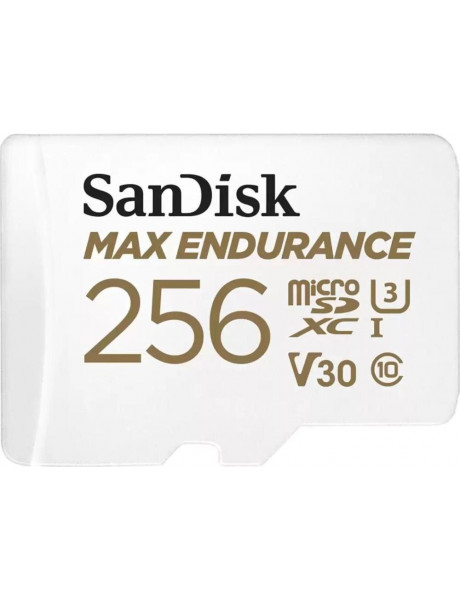 SDSQQVR-256G-GN6IA SanDisk MAX ENDURANCE microSDXC 256GB + SD Adapter 120,000 Hours, EAN: 619659178543