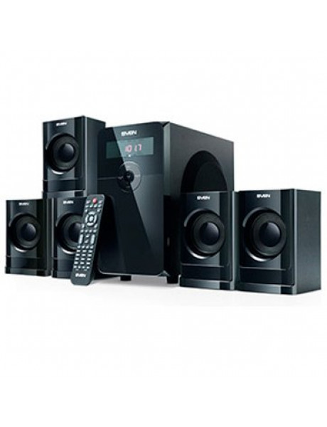 HT-200 Speakers SVEN HT-200, black (80W, FM, USB/SD, Display, RC unit), SV-0140200BK