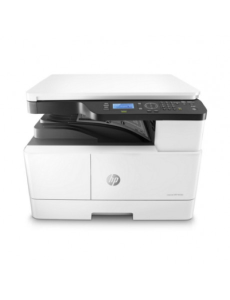 HP LaserJet MFP M438n AIO All-in-One Printer - A3 Mono Laser, Print/Copy/Scan, Automatic Document Feeder, LAN, 22ppm, 2000-5000 pages per month